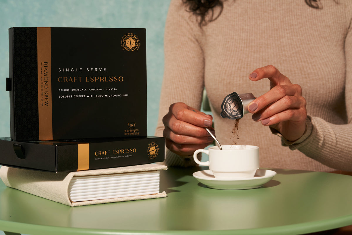 Diamond Brew™ - America's First Brewless Coffee
